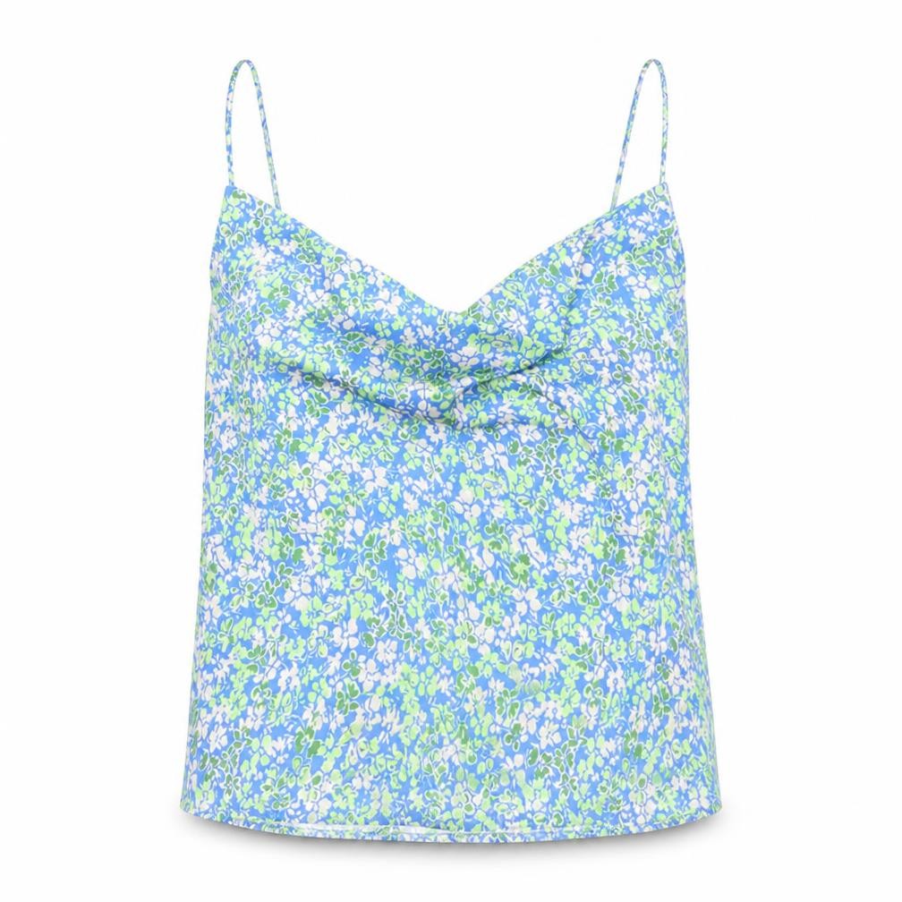 Pull & Bear Women's Multicoloured Floral Camisole S