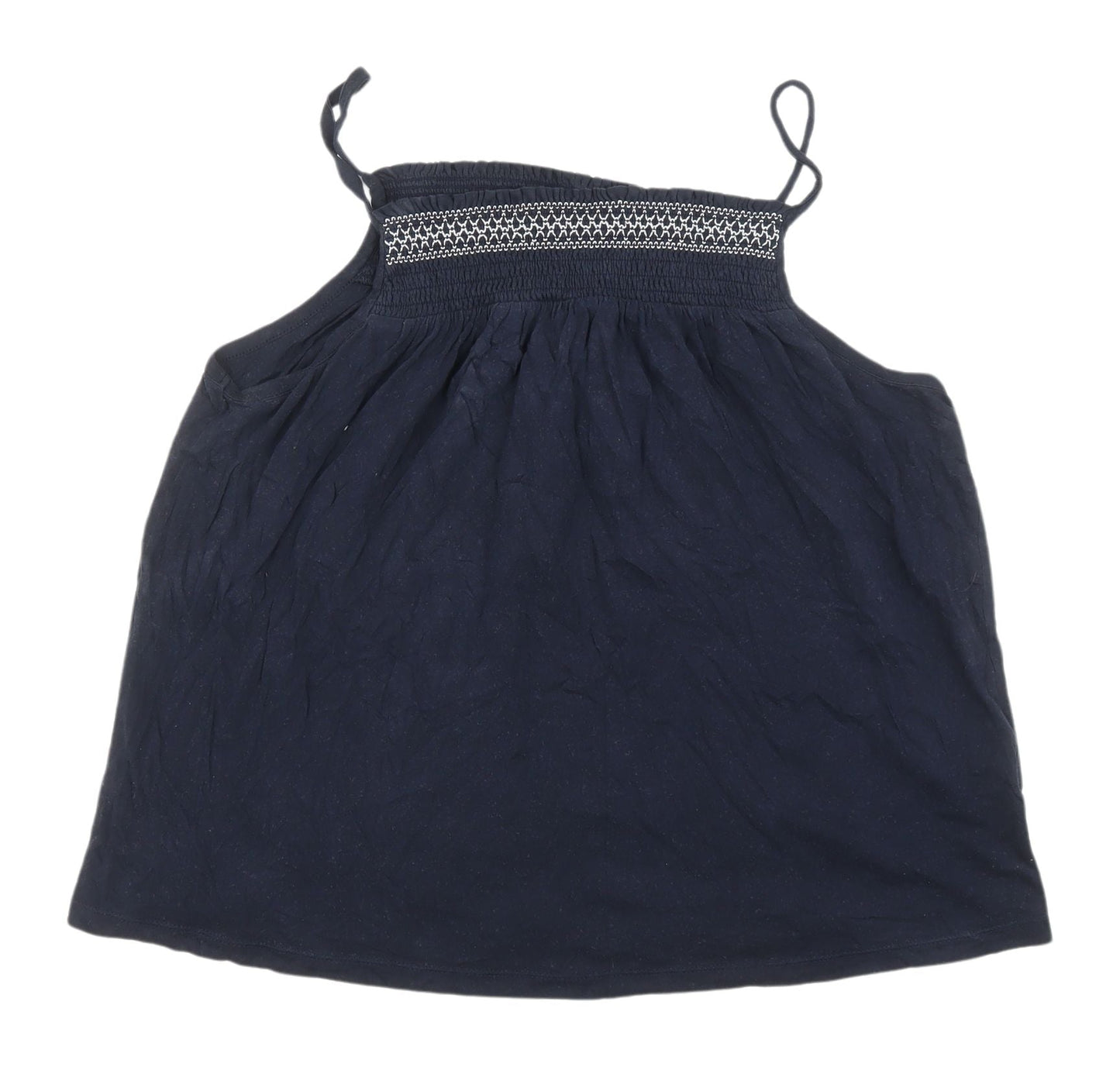 Marks and Spencer Women’s Blue Cotton Camisole Tank