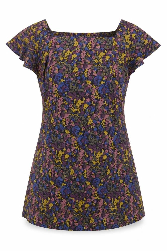 Marks & Spencer Women's Multicoloured Floral Blouse - Size 10