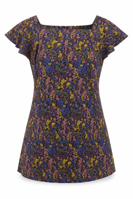 Marks and Spencer Women's Multicoloured Floral Blouse - Size 10