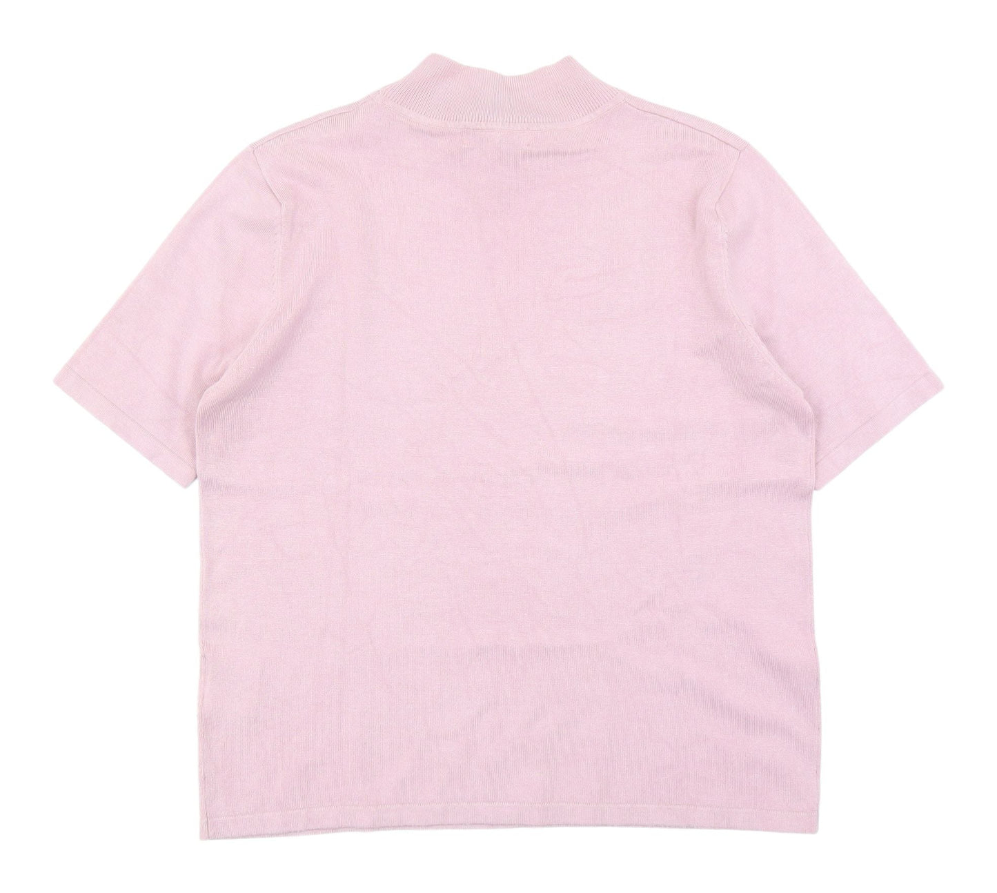 Signature Women's Pink High Neck Pullover M
