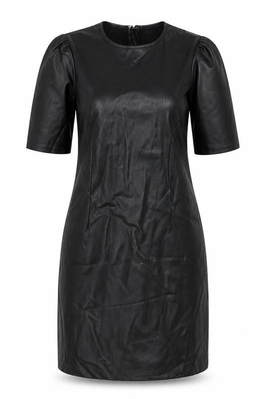 Noisy May Women's Black M Dress, Polyester, Round Neck