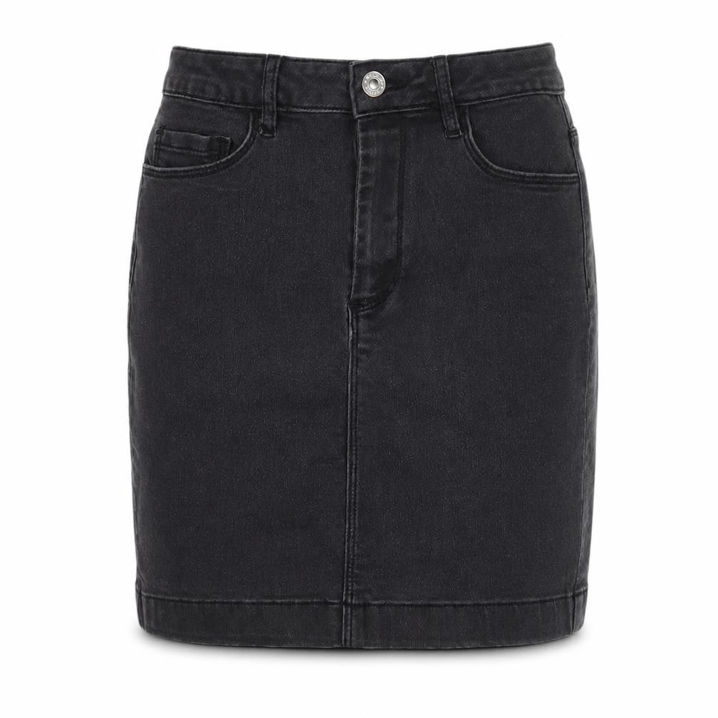 Missguided Women's Black Denim Pencil Skirt Size 6