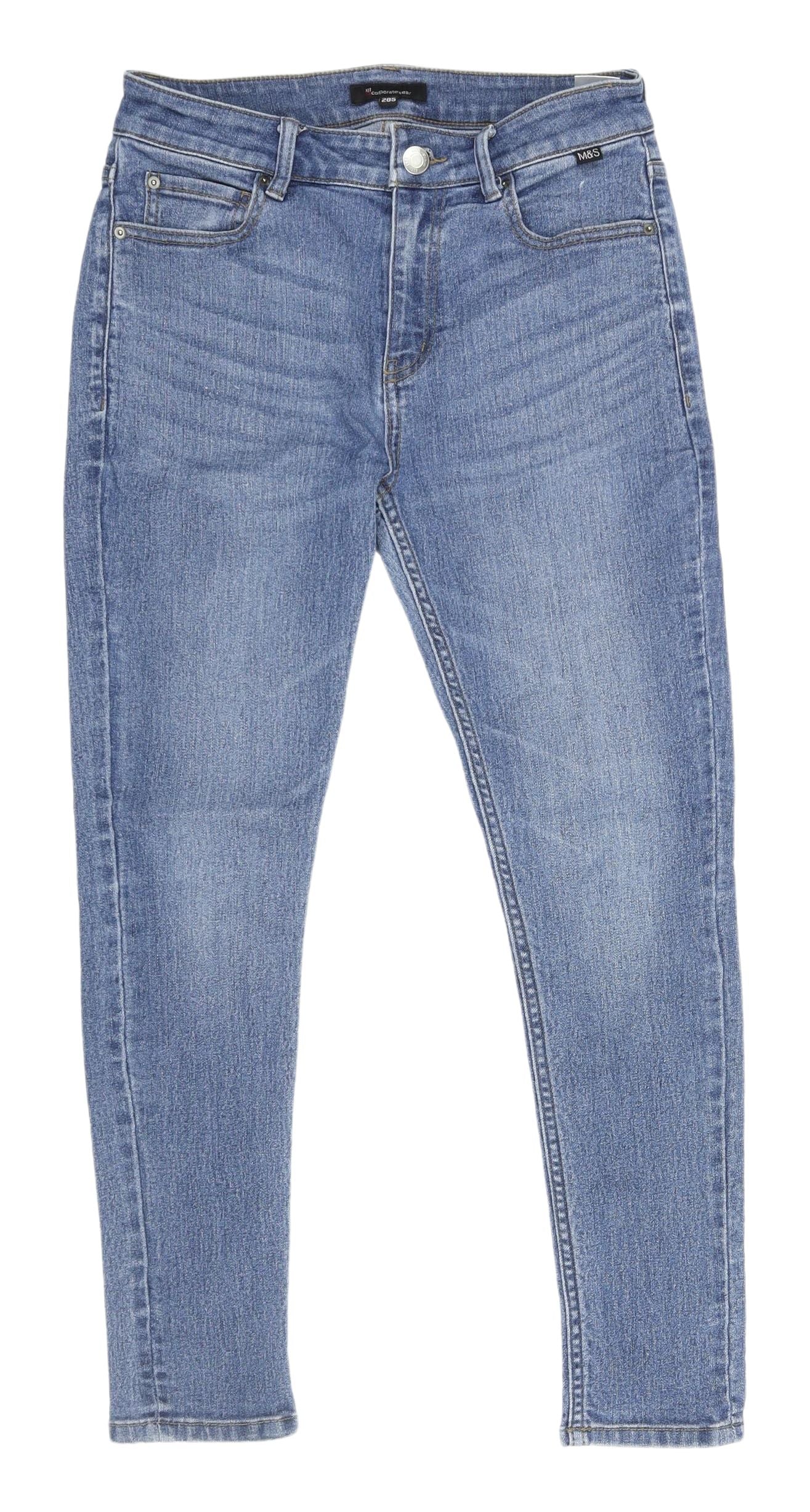 Marks and Spencer Women's Blue Skinny Jeans S