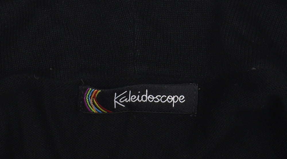 Kaleidoscope Women's Black Cardigan Long Sleeve Size 14