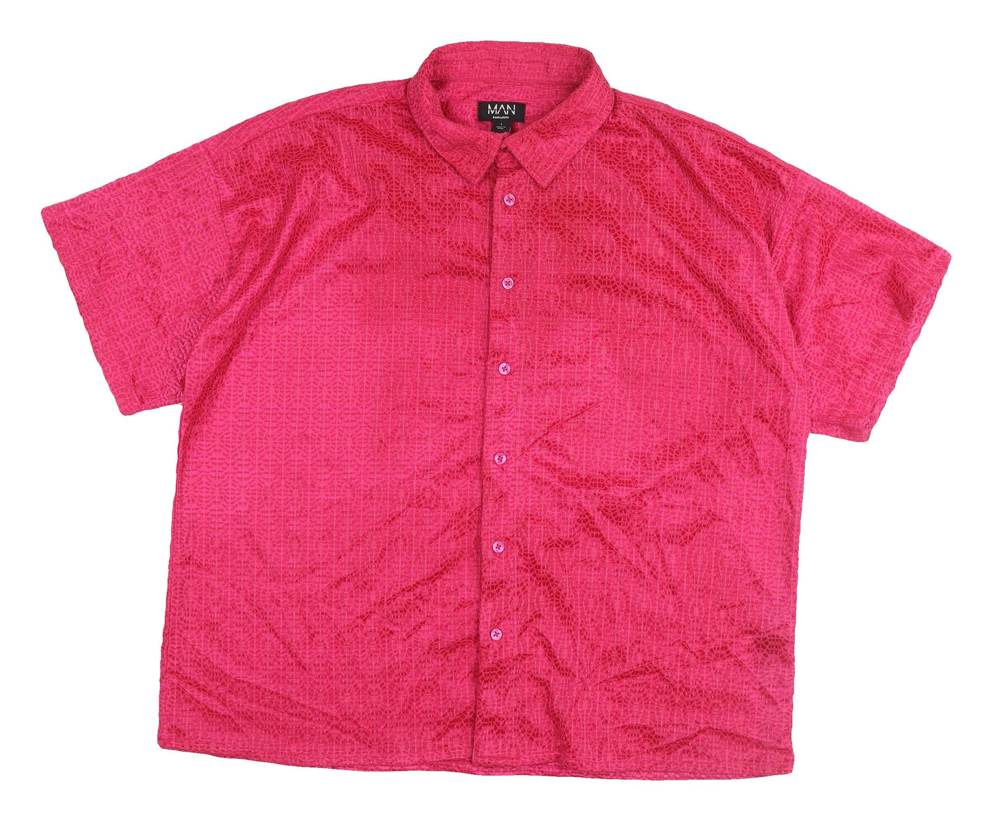 boohooMAN Clothing Bundle - 5 Pack Preloved Mens Casual Shirts