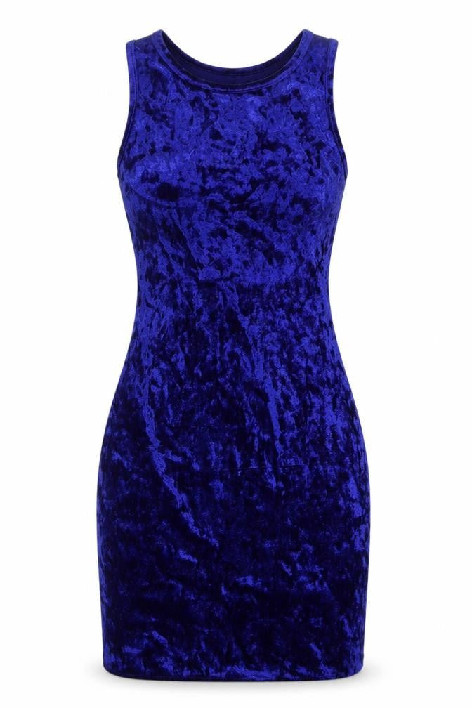 Forever 21 Women's Blue Mini Tank Dress Size 8