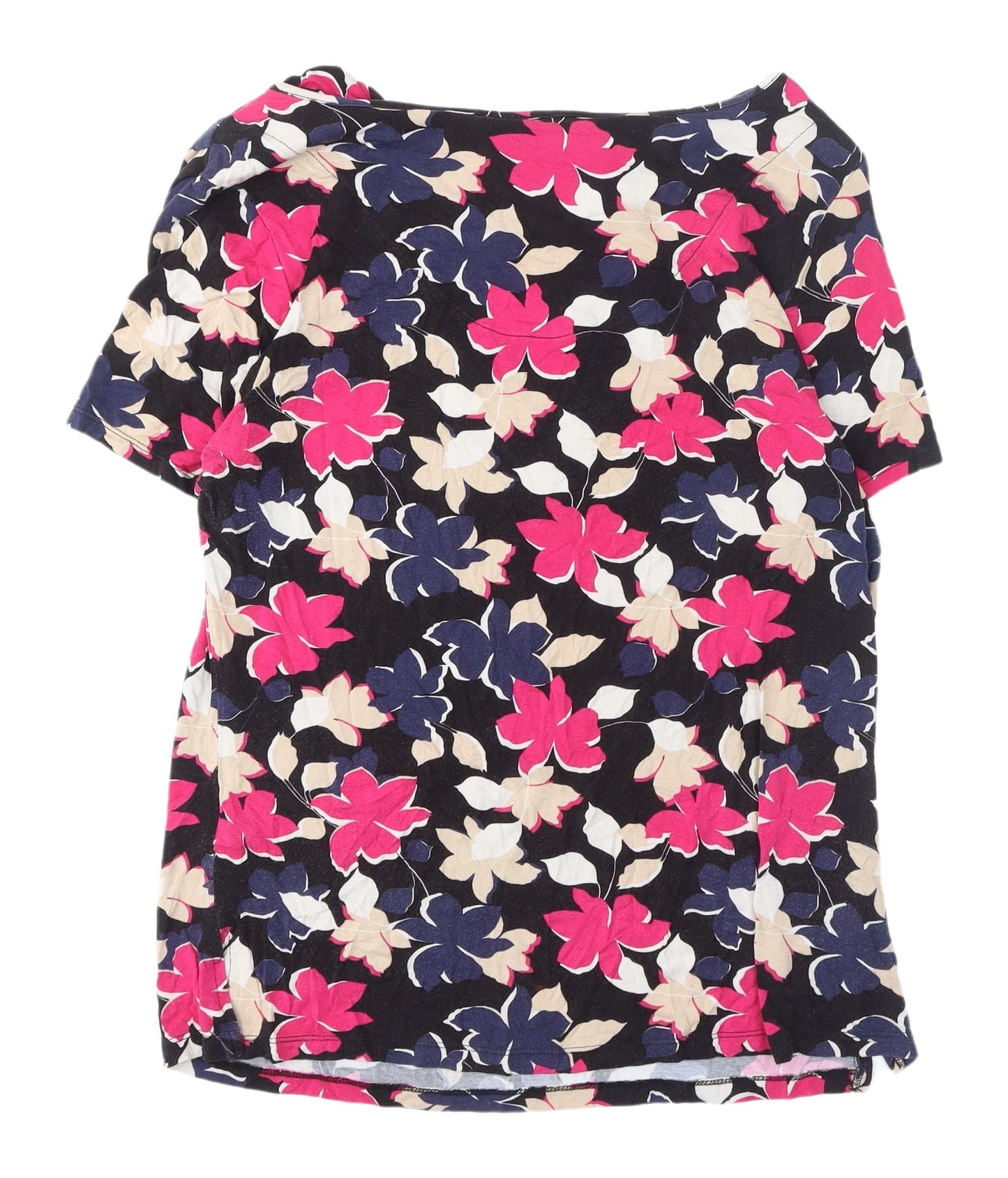 Debenhams Women's Multicoloured Floral T-Shirt Size 16