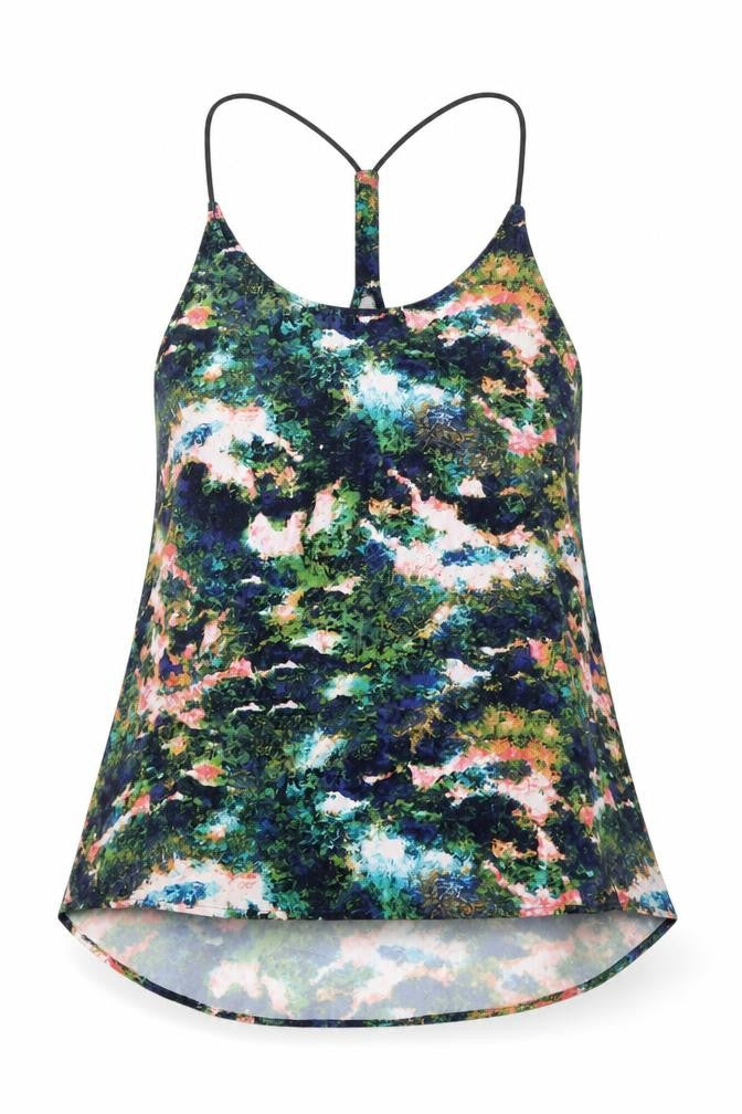H&M Women's Multicoloured Sleeveless Tank Top UK 10