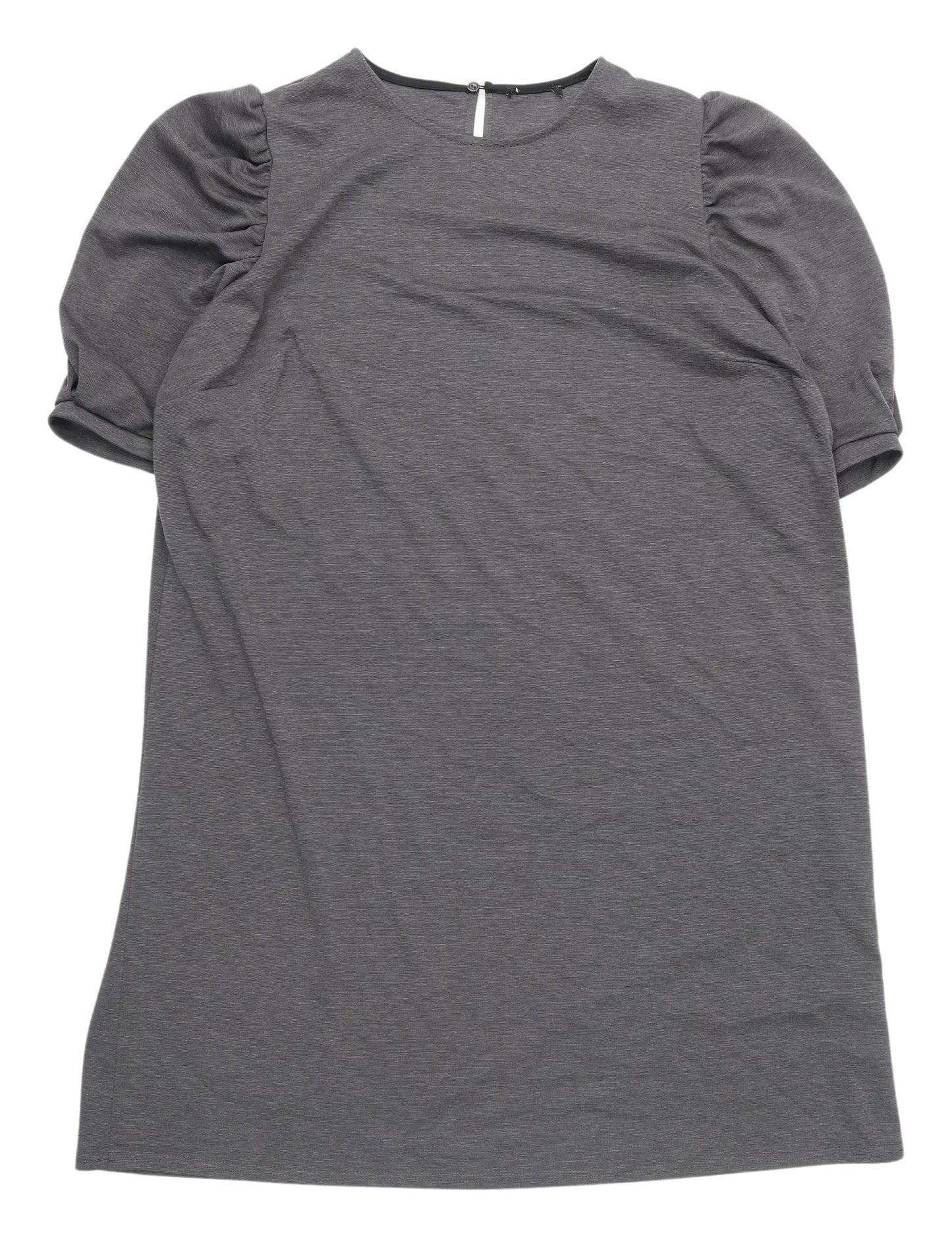 New Look Women's Grey Shift Dress UK 20
