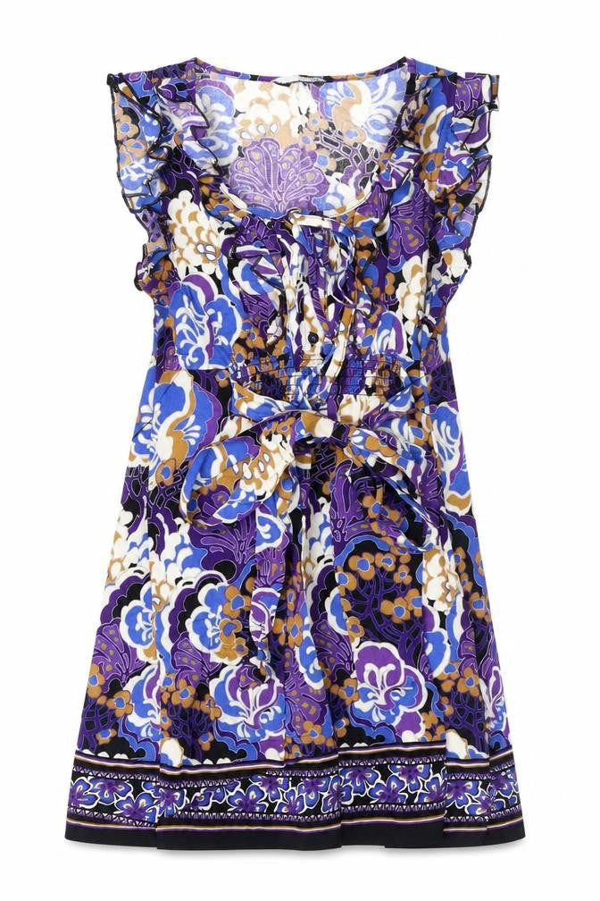 Dorothy Perkins Women's Floral Sleeveless Blouson Dress