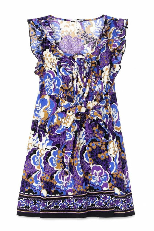 Dorothy Perkins Women's Floral Sleeveless Blouson Dress