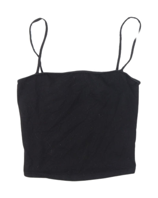 H&M Women's Black Basic Tank XS - Spring/Summer Staple