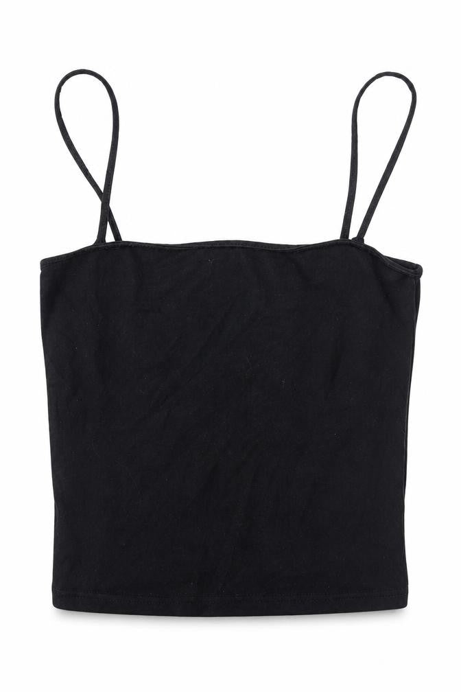 H&M Women's Black Basic Tank XS - Spring/Summer Staple