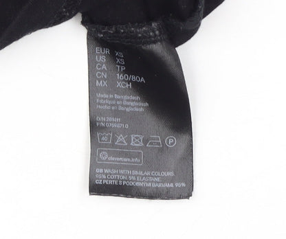 H&M Women's Black Basic Tank XS - Spring/Summer Staple