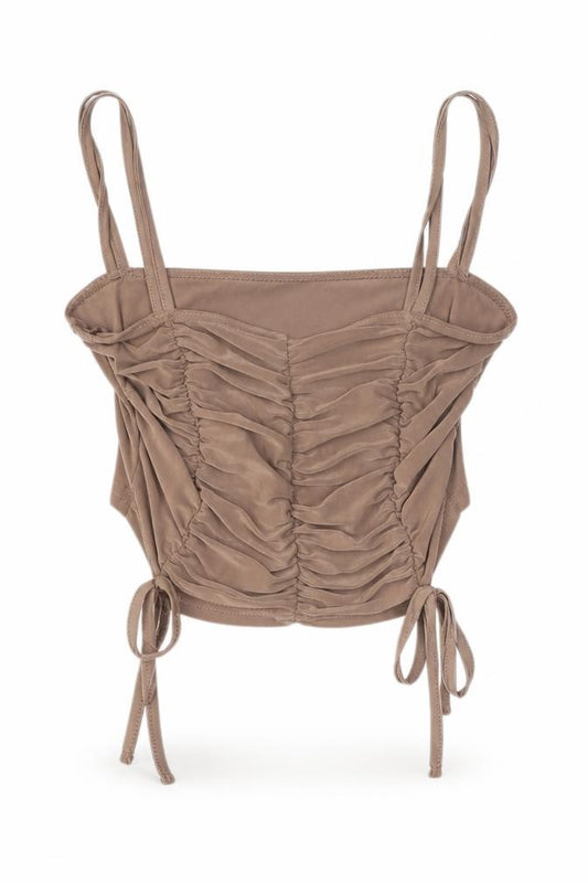 PrettyLittleThing Beige Camisole Tank Top - Size 6