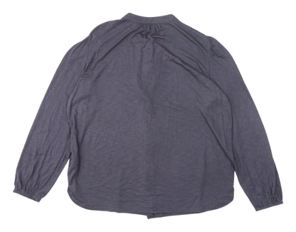 Marks & Spencer Grey Long Sleeve Women's Blouse