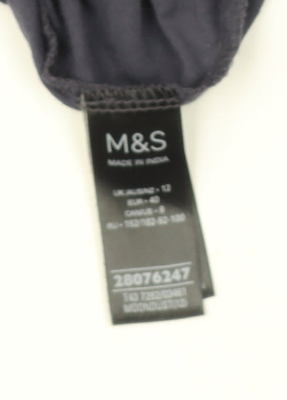 Marks & Spencer Grey Long Sleeve Women's Blouse