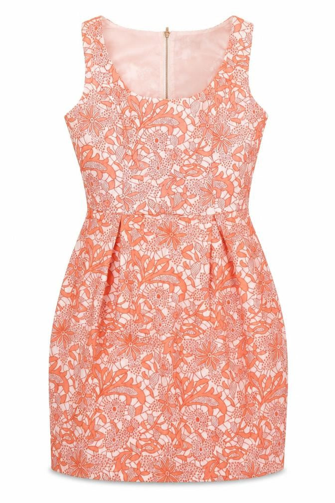 Oasis Women's Floral Sleeveless Dress, Size 10