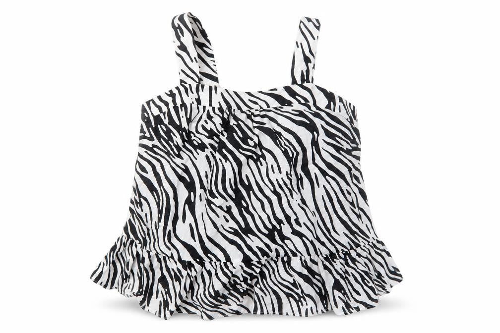 Marks & Spencer Women's Black Animal Print Tank Top