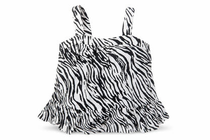 Marks & Spencer Women's Black Animal Print Tank Top