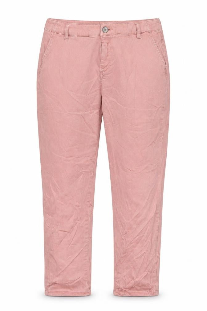 F&F Women's Pink Cropped Jeans, Size 12, Button Accent