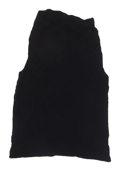 Marks & Spencer Women's Black Sleeveless Blouse