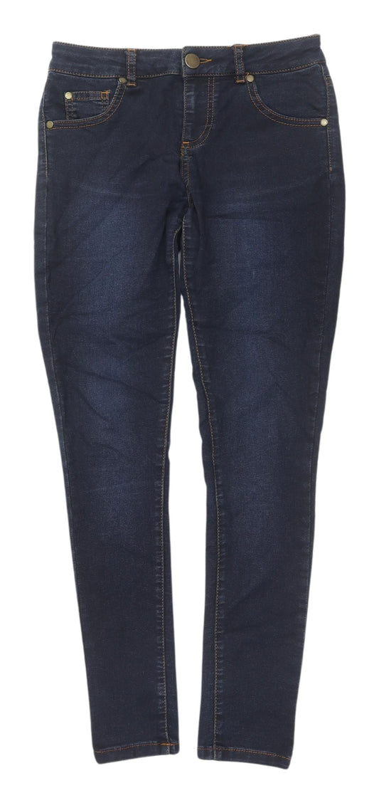 Vila Women's Blue Skinny Jeans Size 8