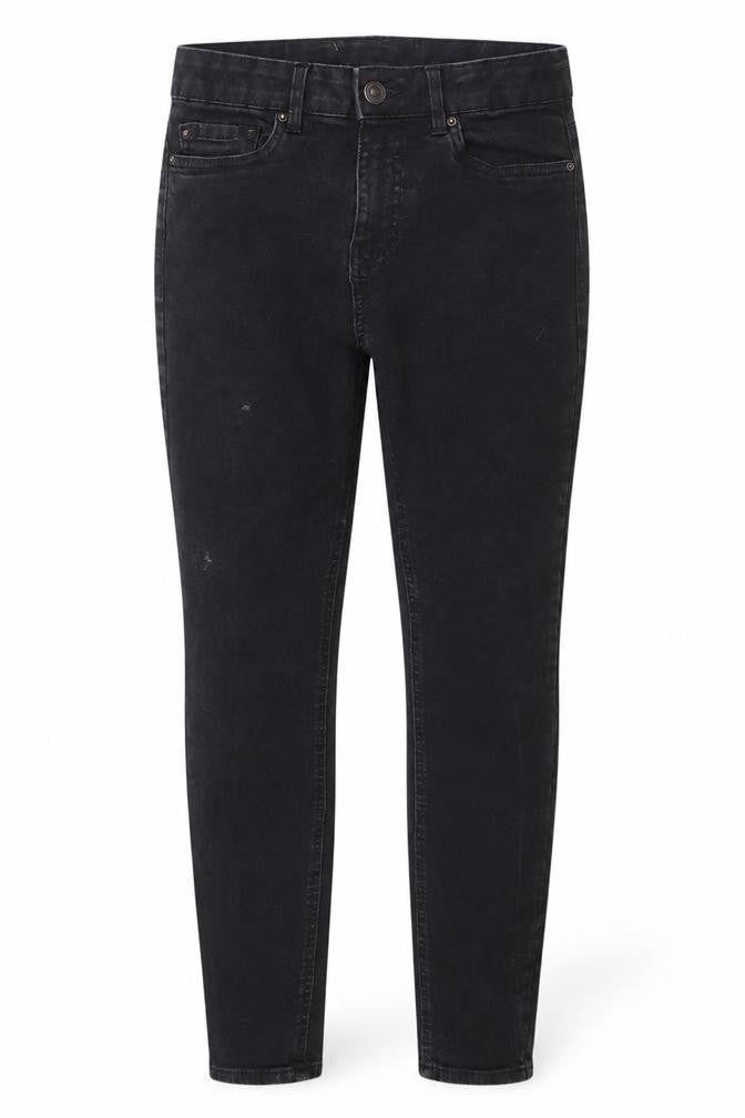 Denim 365 Women's Black Skinny Jeans - Size 10, Mid-Rise, Stretch