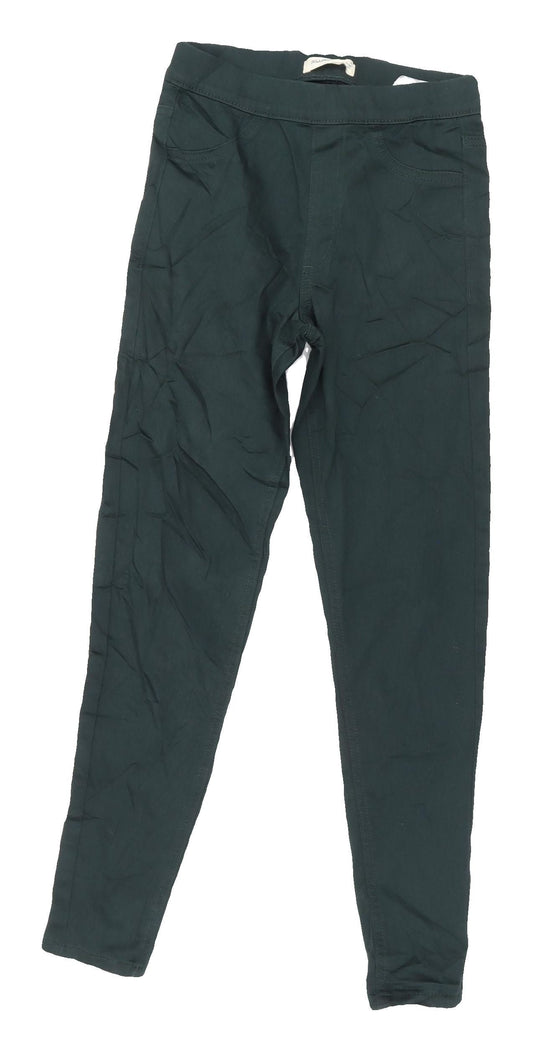 Marks and Spencer Women Green Skinny Jeans, Size 6
