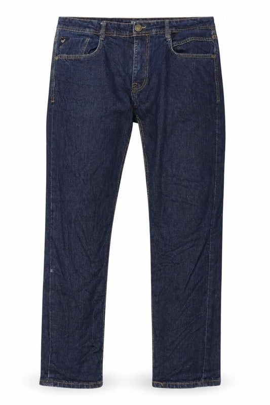 Duck and Cover Men's Blue Straight Jeans L 34 In Leg