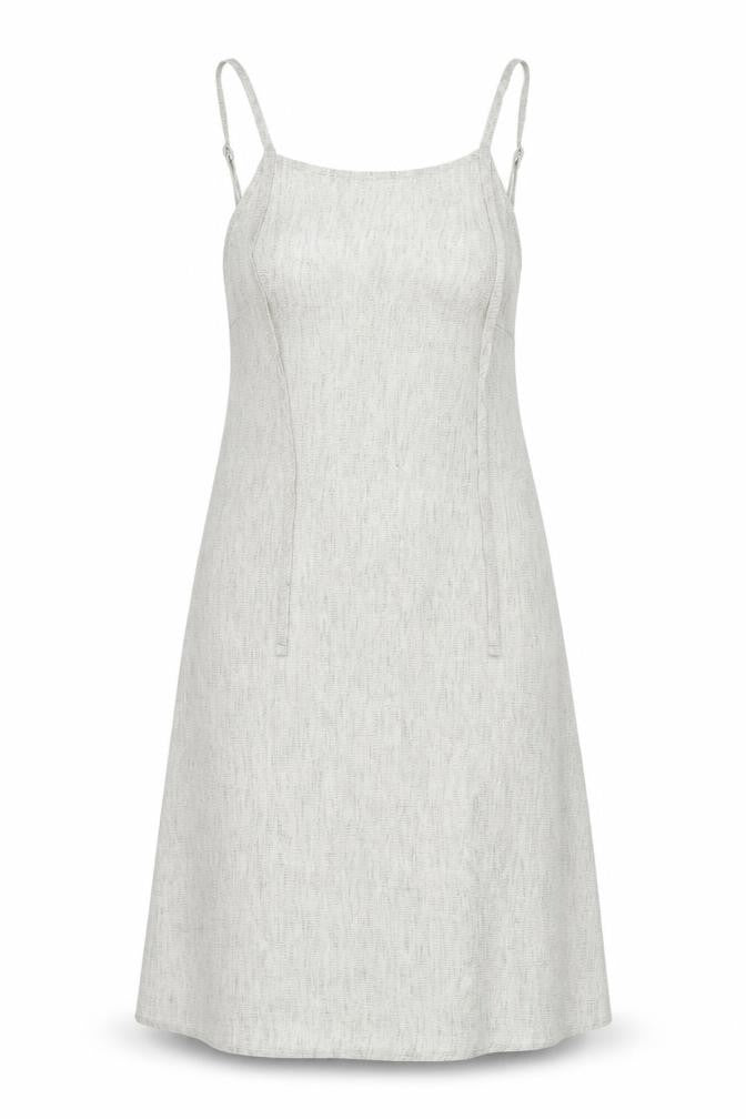 Warehouse Women's Grey Slip Dress Size 8