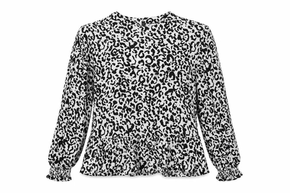 Marks & Spencer Women's Multicolour Animal Print Blouse Size 12