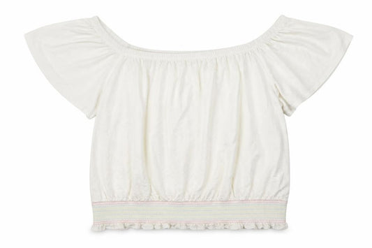 Next Women's White Off-Shoulder Top Size 22