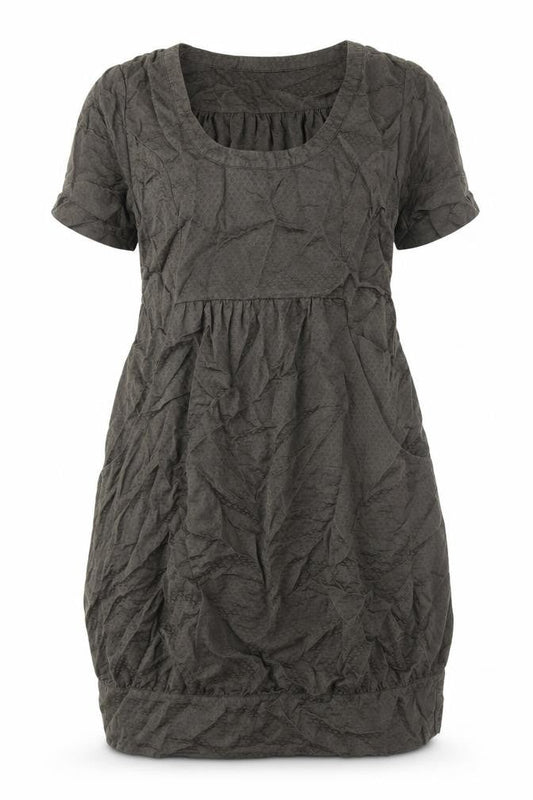 mamas & papas Women's Green Short Sleeve A-Line Dress