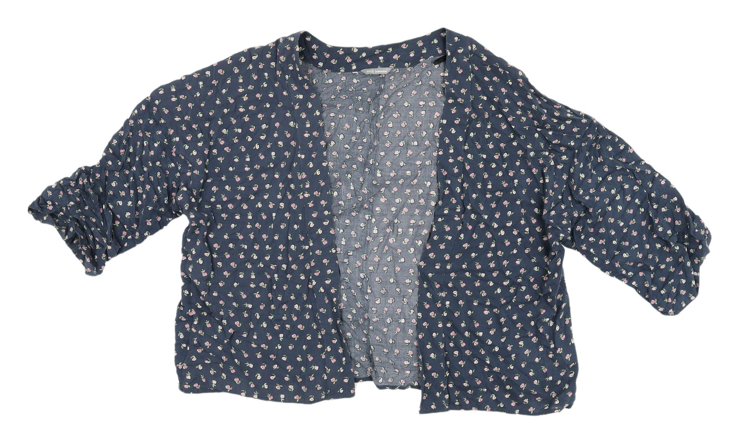 Marks & Spencer Women's Floral Kimono Blouse Size 14