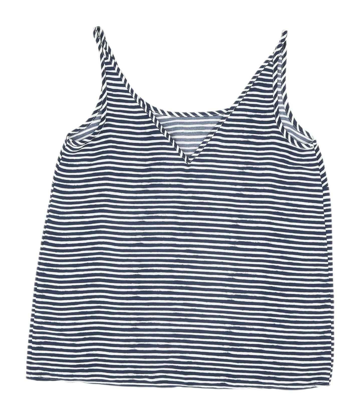 Next Womens Striped Camisole Tank Top, Size 8