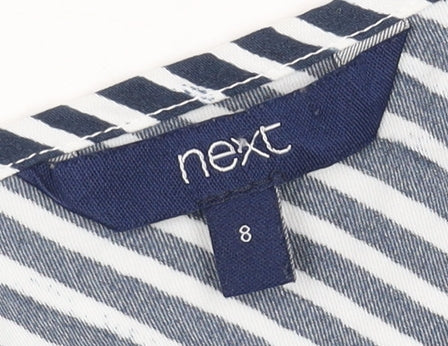 Next Womens Striped Camisole Tank Top, Size 8