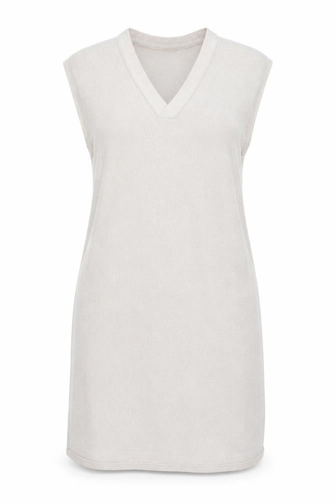 H&M Women’s Grey Sleeveless Dress XS Casual