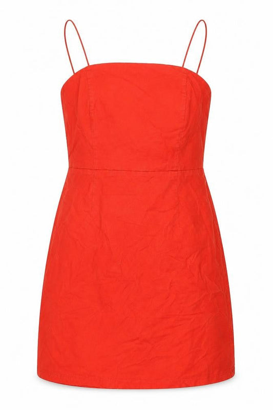 Urban Outfitters Women’s Red Slip Dress M Summer Casual