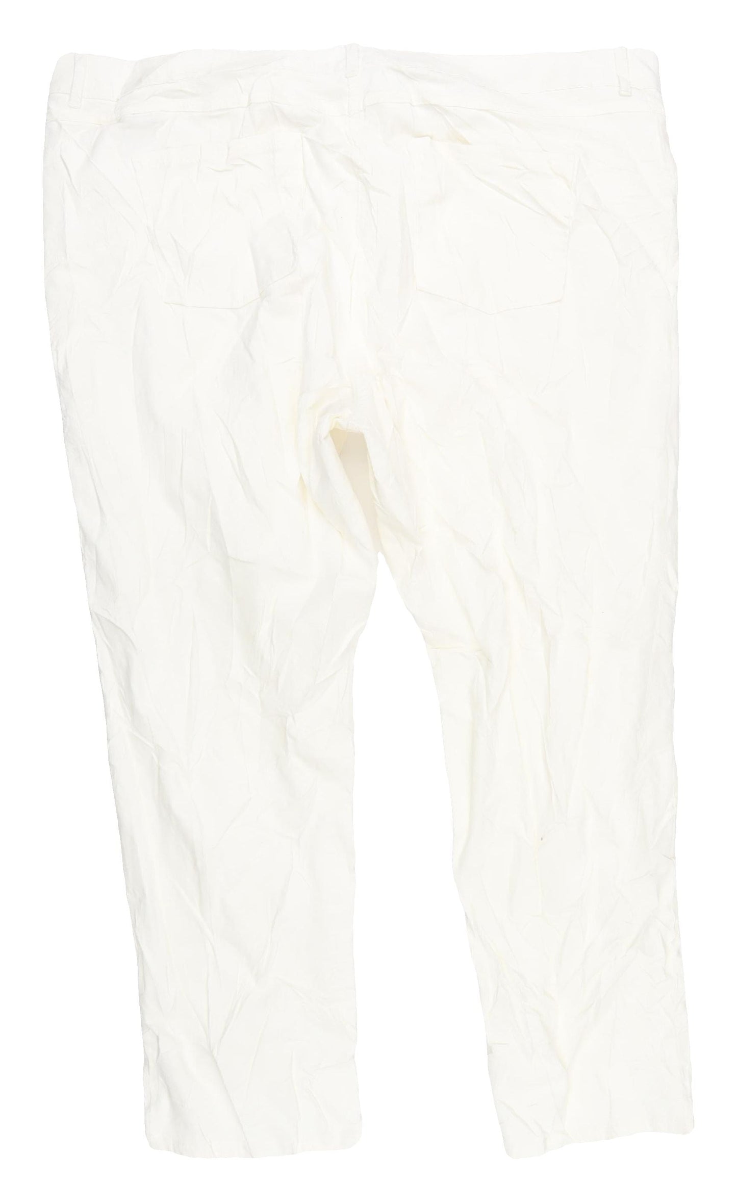 Marks and Spencer Women's White Trousers Size 24