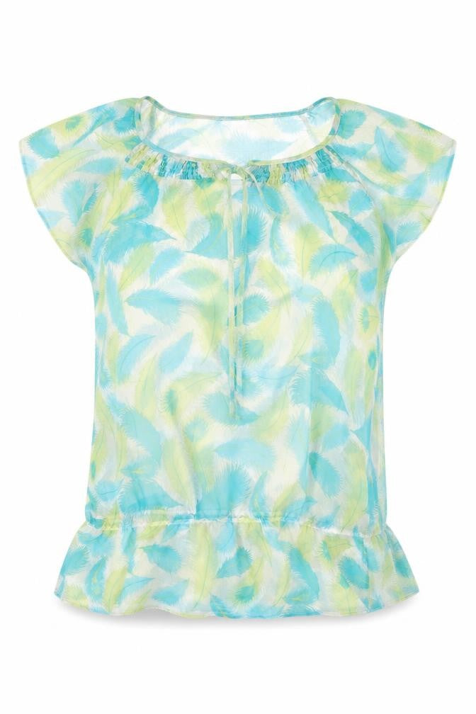 M&Co Women's Multicoloured Floral Blouse Size 14