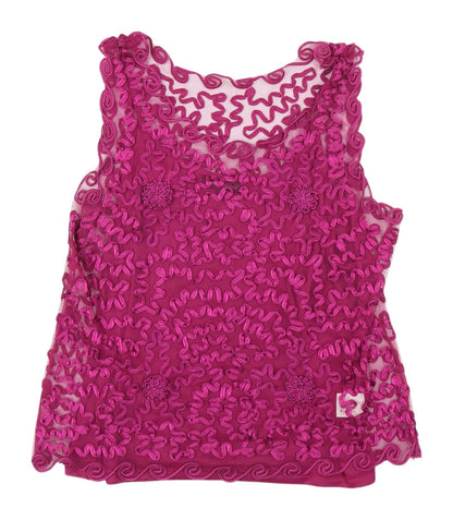 Additional front view of SKY designs Pink Sleeveless Camisole Tank