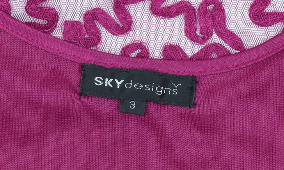SKY designs Pink Sleeveless Camisole Tank