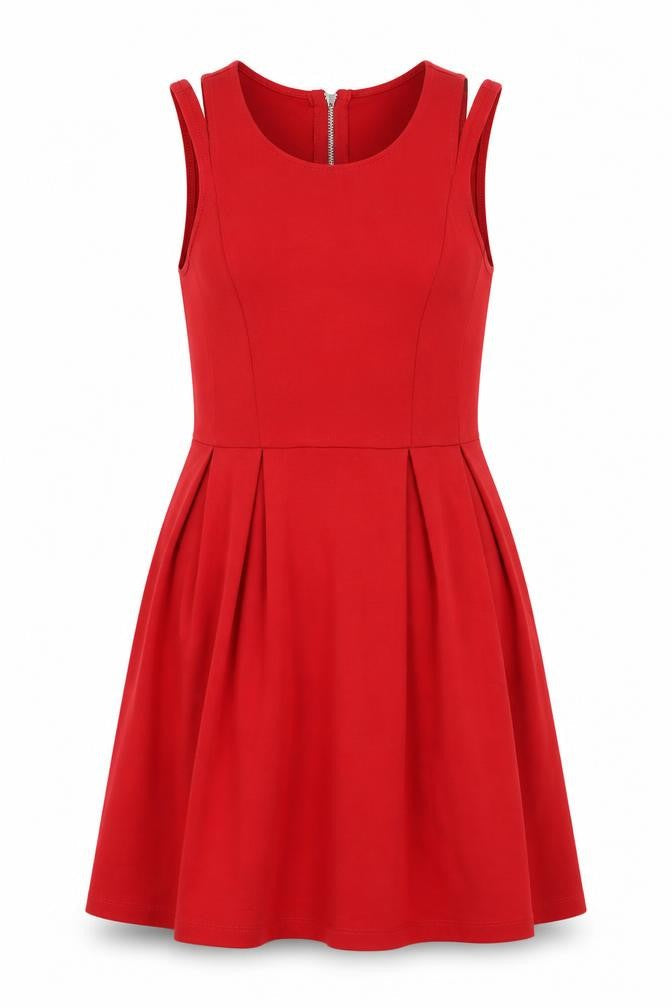 Dotti Women's Red Sleeveless Dress Size 8