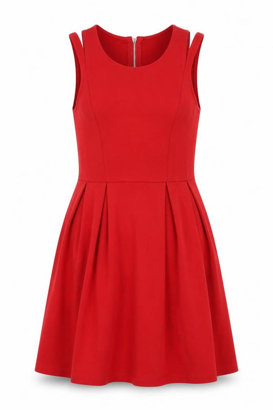 Dotti Women's Red Sleeveless Dress Size 8