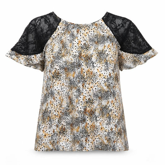 Next Women's Multicoloured Animal Print Blouse Size 14