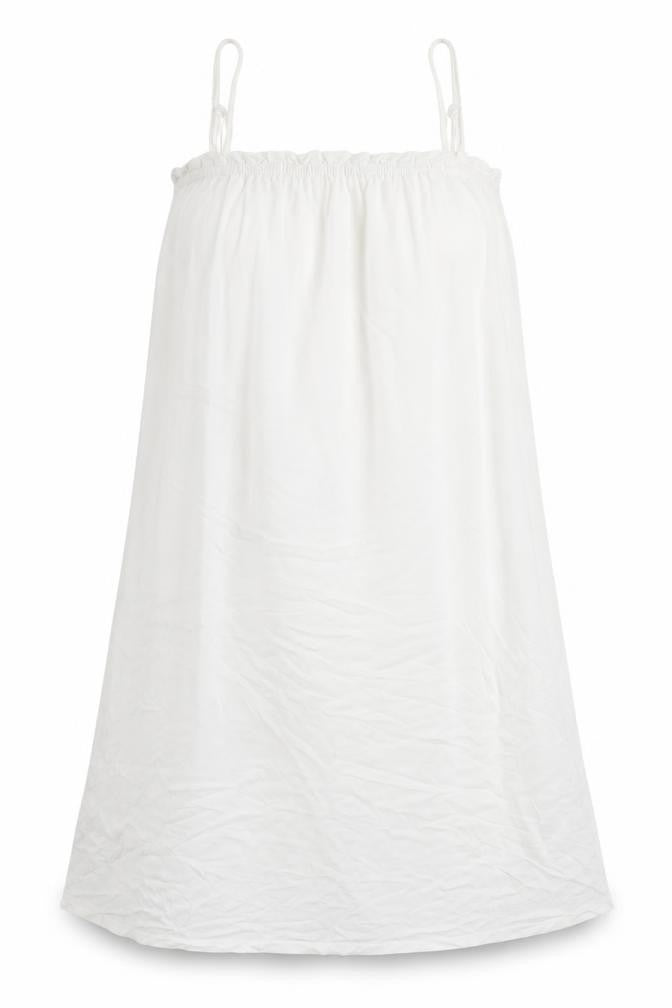 H&M Women's White Slip Dress Size 10