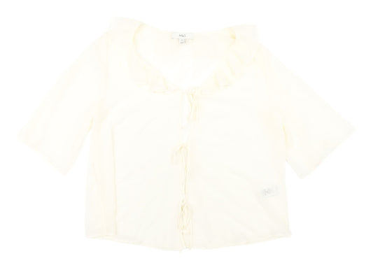 Marks and Spencer Women's Ivory Blouse Size 14