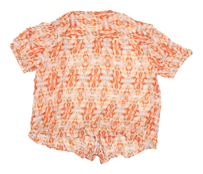 Back view of Marks & Spencer Multicoloured Blouse, size 14